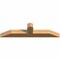 Ekena Millwork Portland Smooth Timber Gable Bracket, Western Red Cedar, 60"W x 15"H x 5 1/2"D x 5 1/2"F, 6/12 Pitch GBW060X15X0606POR00SWR - alternate 4